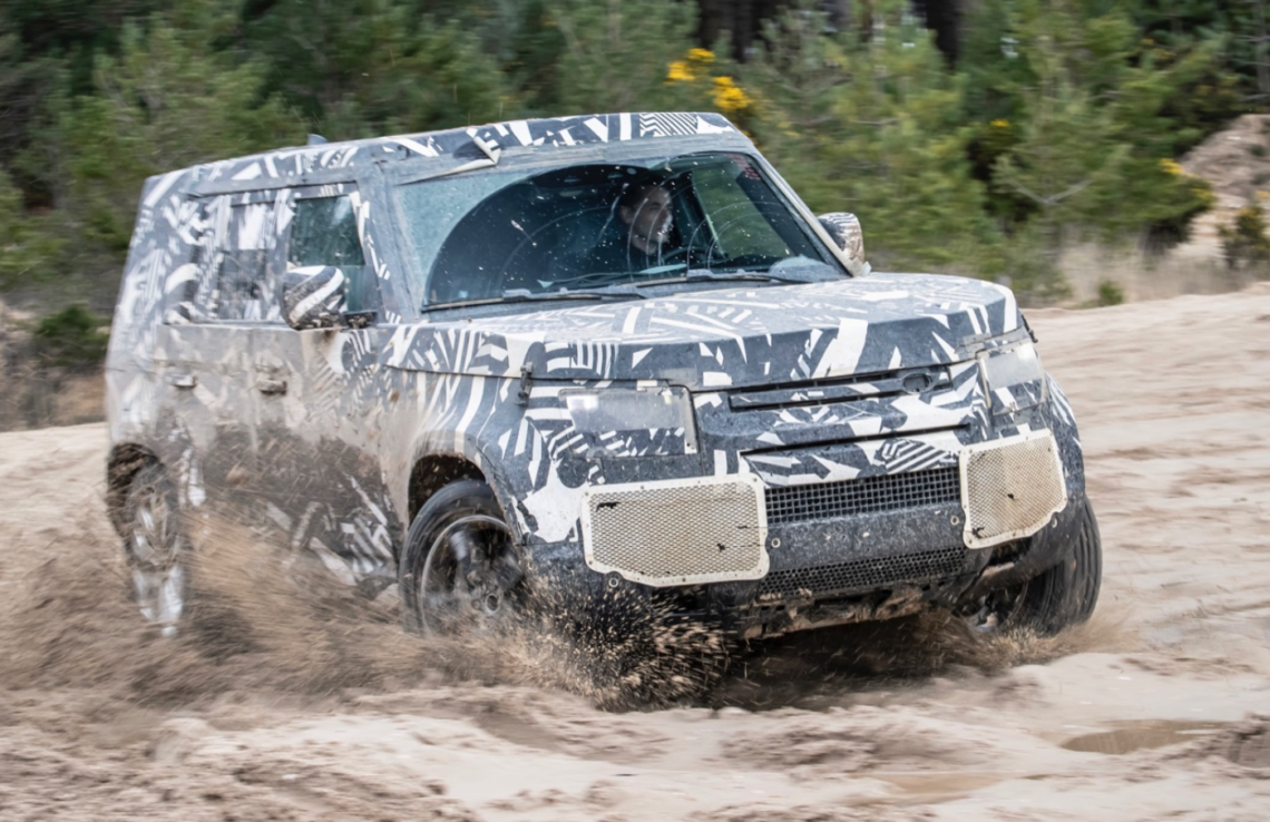 New Land Rover Defender: 45’000 Einzeltests bestanden