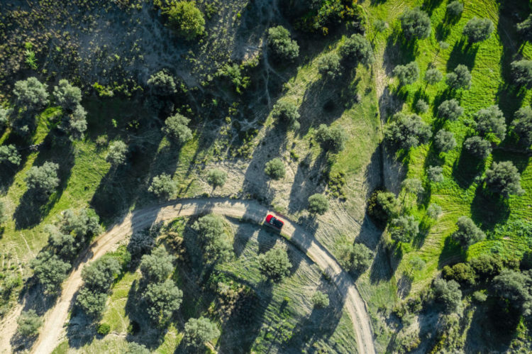 Der neue Range Rover Evoque MY2020 auf Testfahrt in Griechenland: Offroad