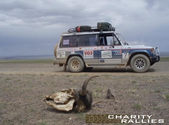 Mongolia Charity Rally Jeep