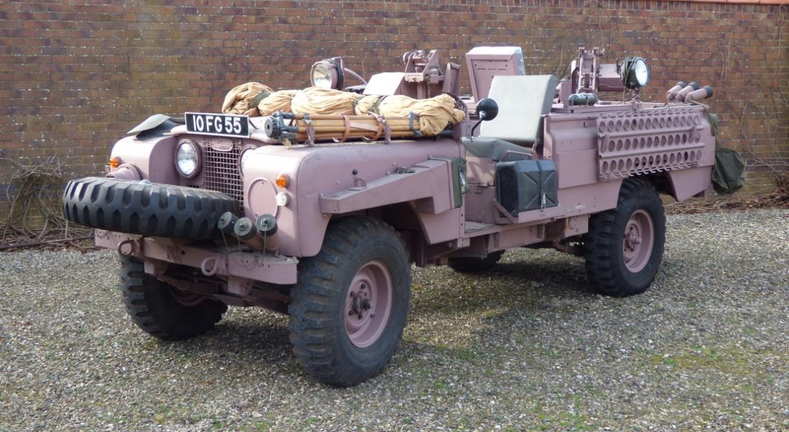 Pink Panther: Legendärer SAS-Land Rover wird verkauft