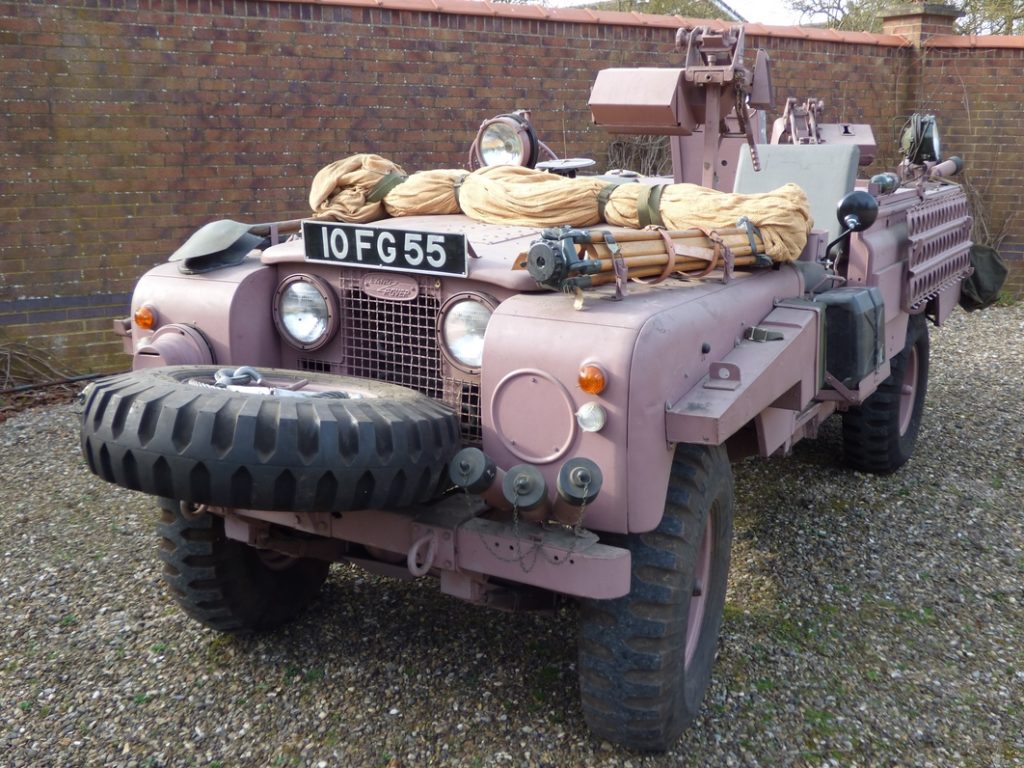 Pink Panther: Legendärer SAS-Land Rover wird verkauft