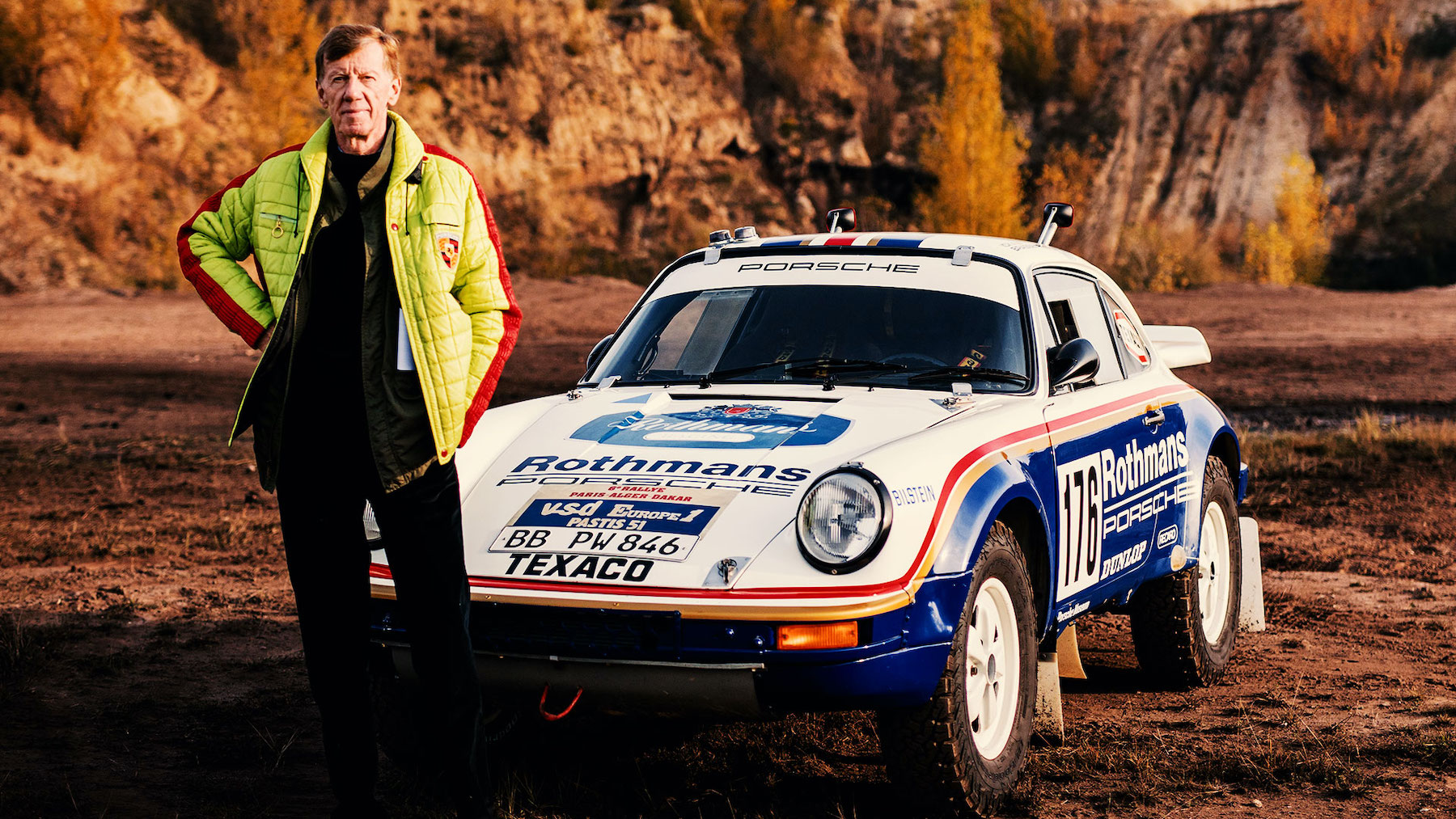 Walter Röhrl Porsche Rallye