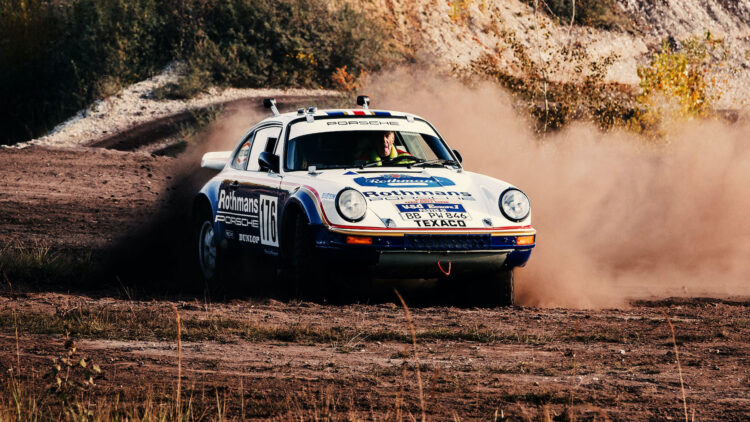 Walter Röhrl Porsche Rallye