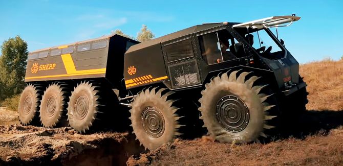 Sherp – The Ark: Krasser Offroad geht nimmer