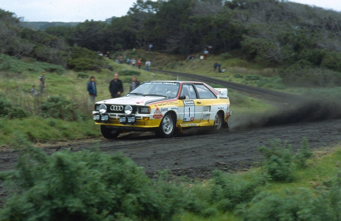 40 Jahre Audi quattro: Der weltweit erste 4×4-Racer