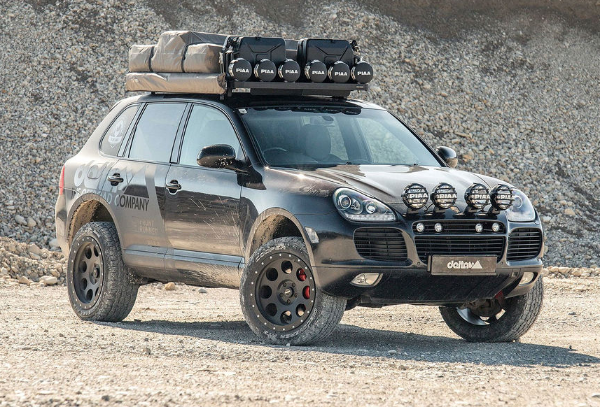 Dieser Porsche Cayenne ist ein Expeditionsmobil