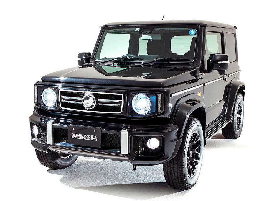 Bodykit macht aus Jimny Mini Bronco - Dronco DAMD