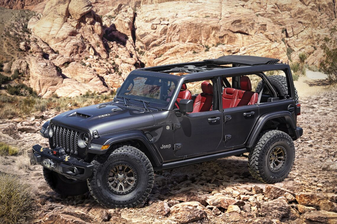 Machtdemonstration: Jeep Wrangler V8 Rubicon 392 Concept