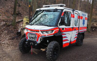 Can-Am im Rettungseinsatz auf dem Uetliberg