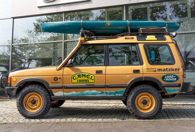 Land Rover Discovery 1 2.5 TDI 300 Camel Trophy Teilnehmerfahrzeug