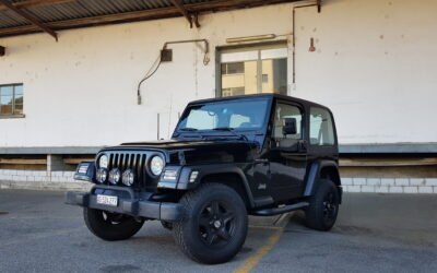 Jeep Wrangler schwarz, 1999, MFK, Cabrio, Geländewagen