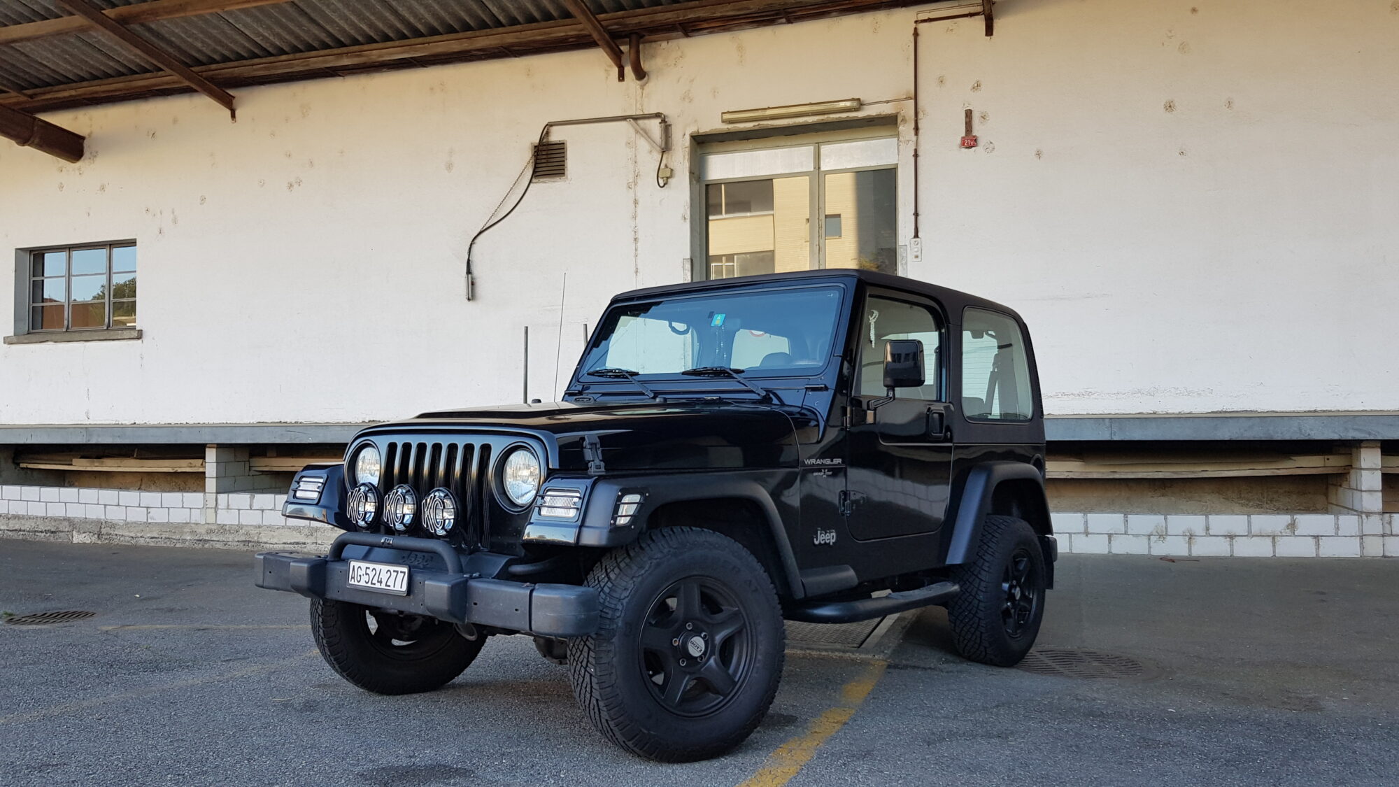 Jeep Wrangler schwarz, 1999, MFK, Cabrio, Geländewagen