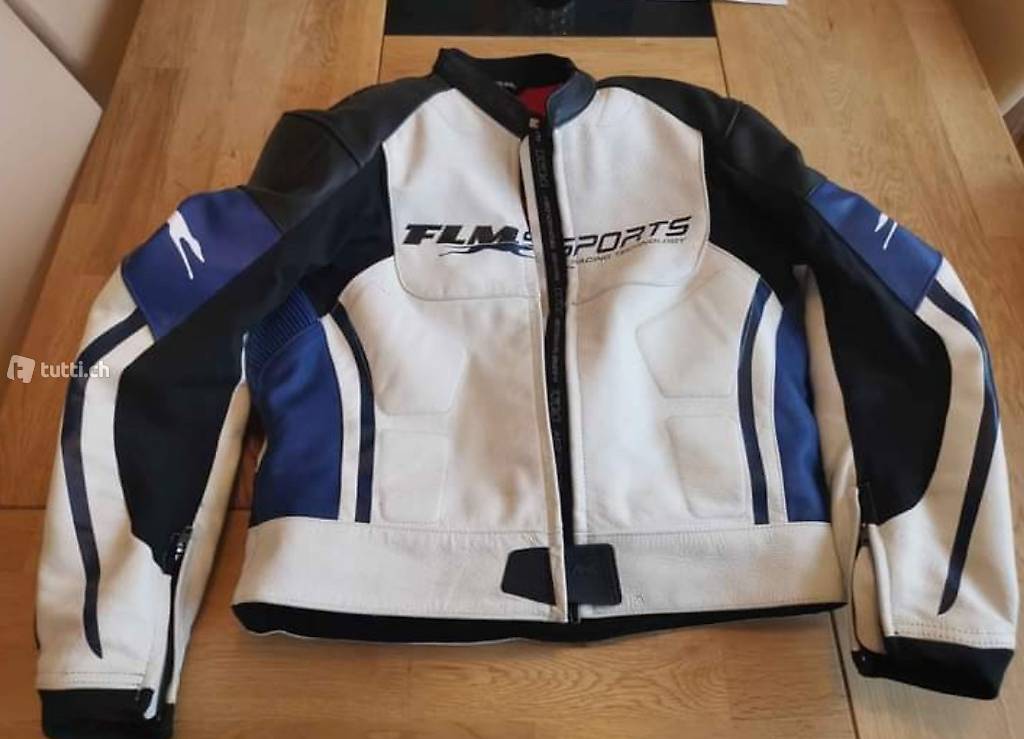 FLM Motorrad-Lederjacke