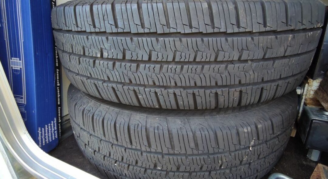 6 Reifen AllYear 195/75 R16C VanContact auf Felge f. MB Sprinter