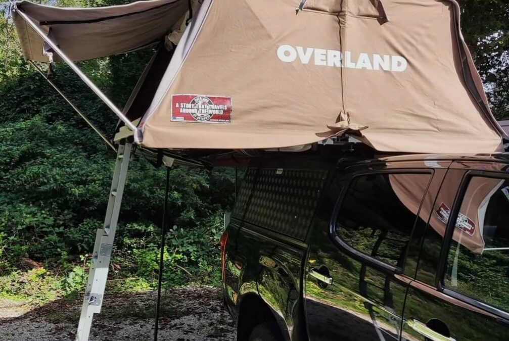 Freitheit im Overland Dachzelt