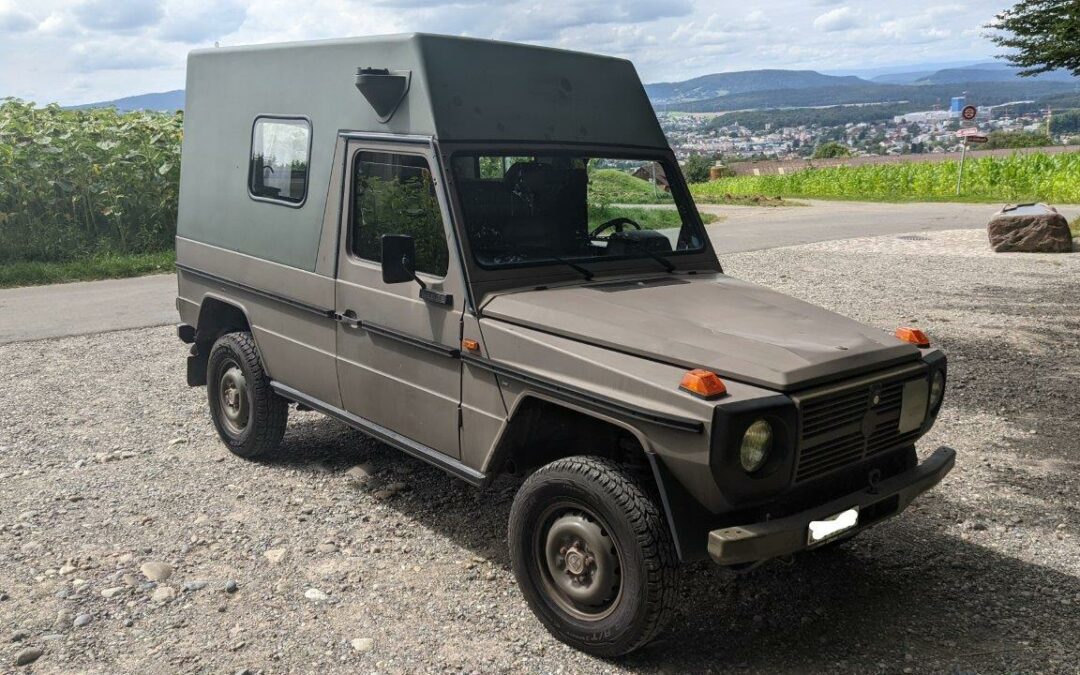 PUCH 230 GE Offroad Expeditionswagen, komplett ausgebaut