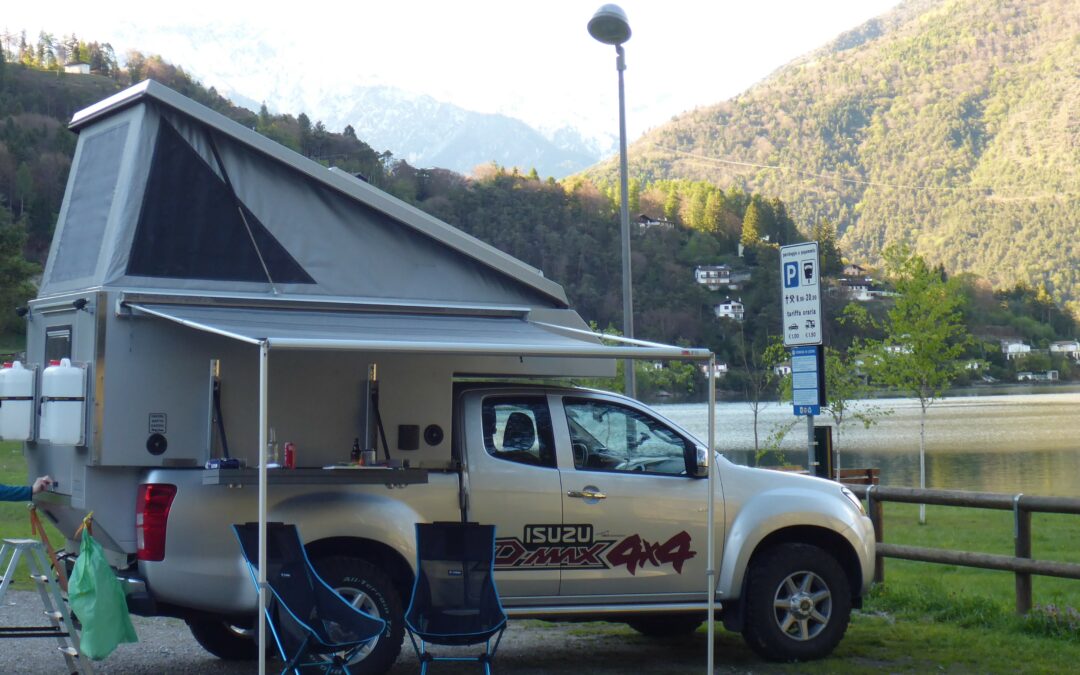 Isuzu D-Max Pick up mit Alu-Wohnkabine
