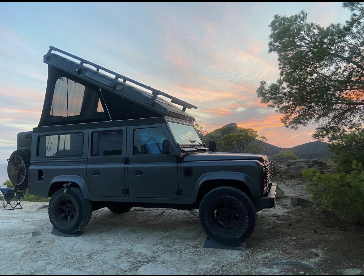 Land Rover Defender Camper, nur 170tkm & viele Extras