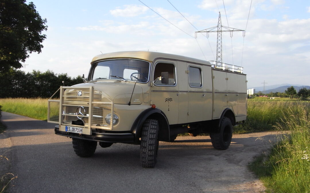 Daimler Benz 710 Rundhauber 4×4 , H Zulassung, 23000km