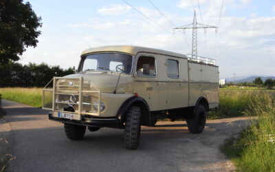 Daimler Benz 710 Rundhauber 4×4 , H-Zulassung