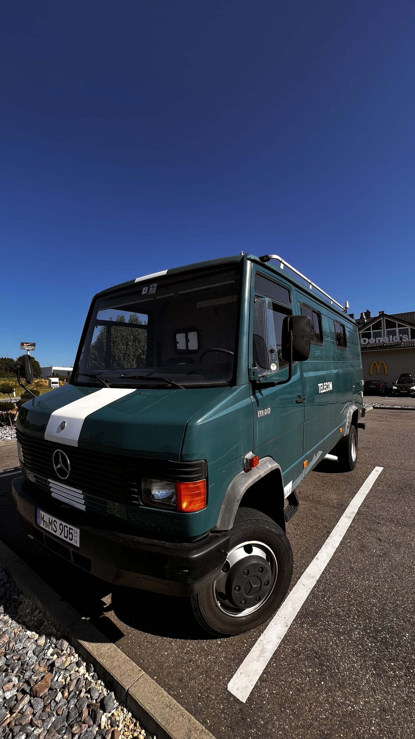 Mercedes Vario MB 814 4×4 Expeditionsmobil 36,9tkm