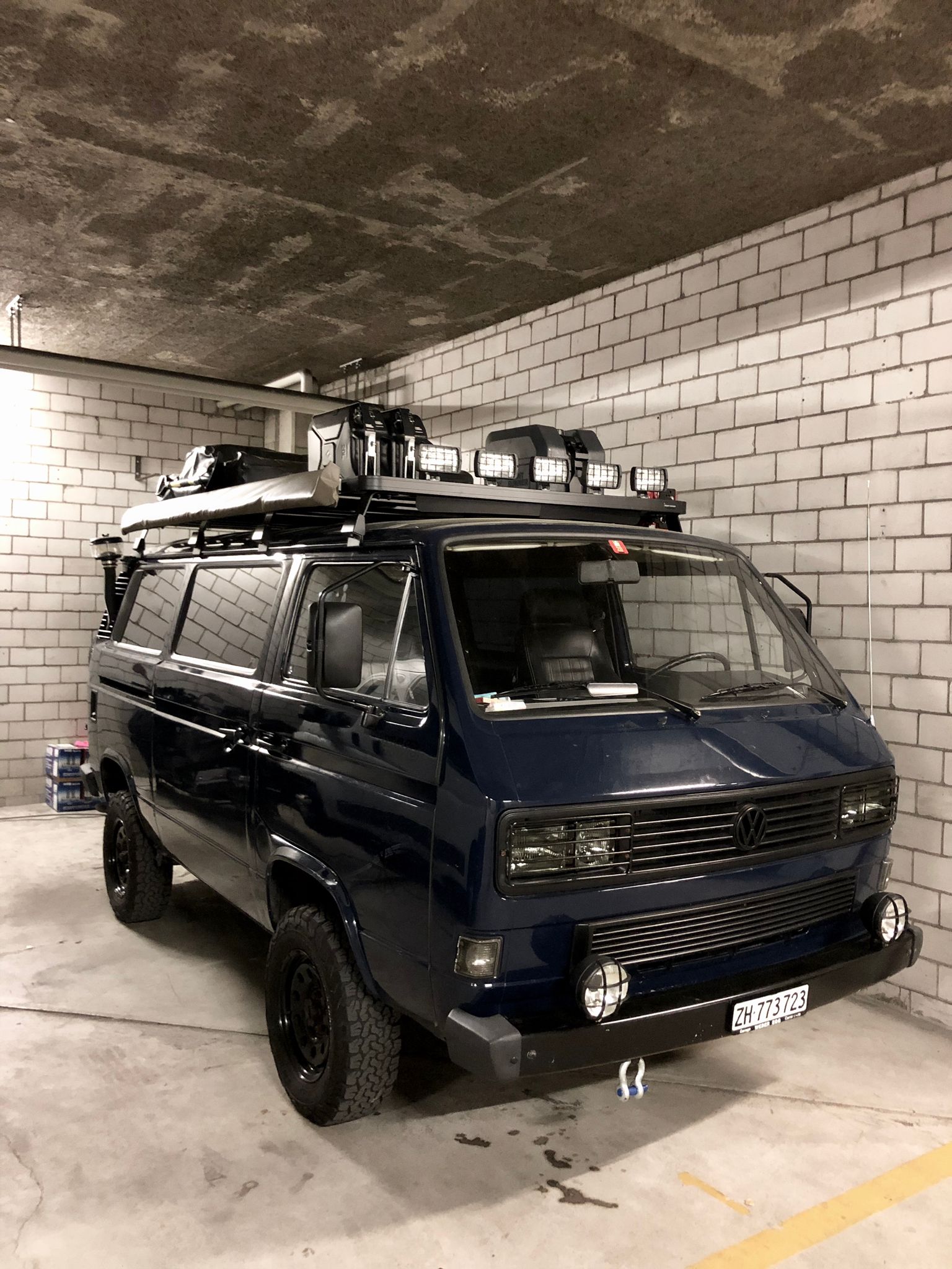 VW T3 Syncro, 2.1L SR mit Sperre.