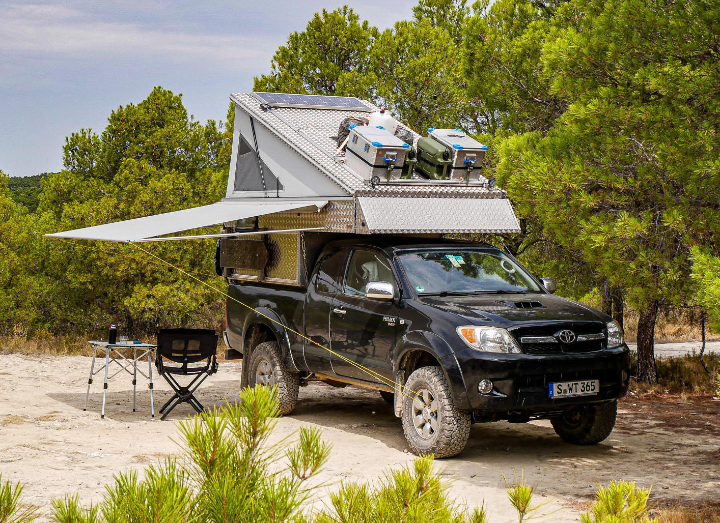 Toyota Hilux + ExKab2 + Expeditionsmobil + Expeditionsfahrzeug