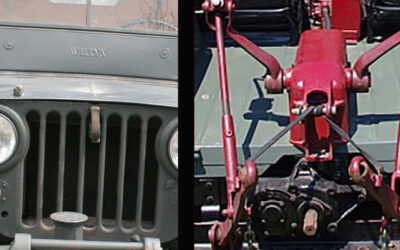 Willys Overland CJ2A ‘lefty’ (1948) with agricultural equipment 