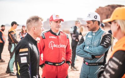 Neue alte Rivalen: Nasser Al-Attiyah und Carlos Sainz