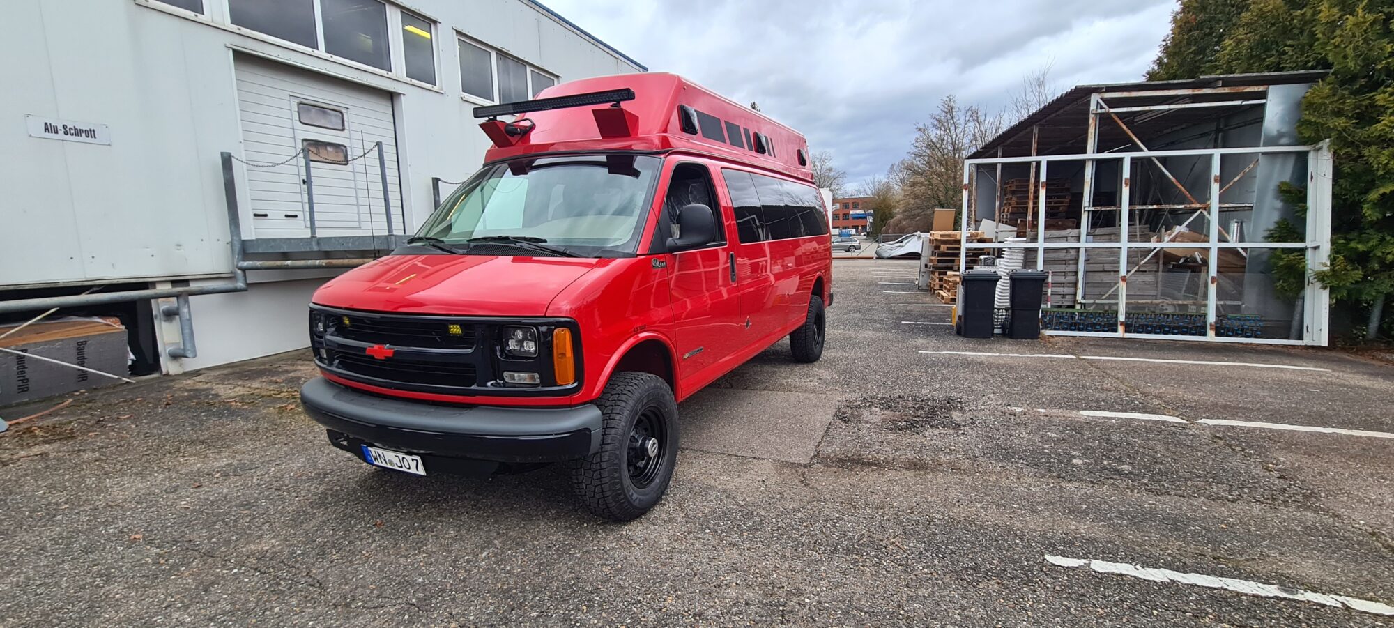 Chevrolet Express Quigley 4×4 Wohnmobil