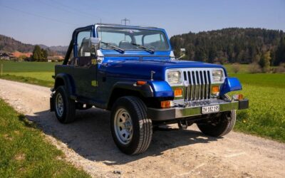 Veteranenfahrzeug für Sommerliebhaber! 1987er Jeep Wrangler YJ mit seltenem 4.2L Motor ab MFK & Veteraneneintrag!