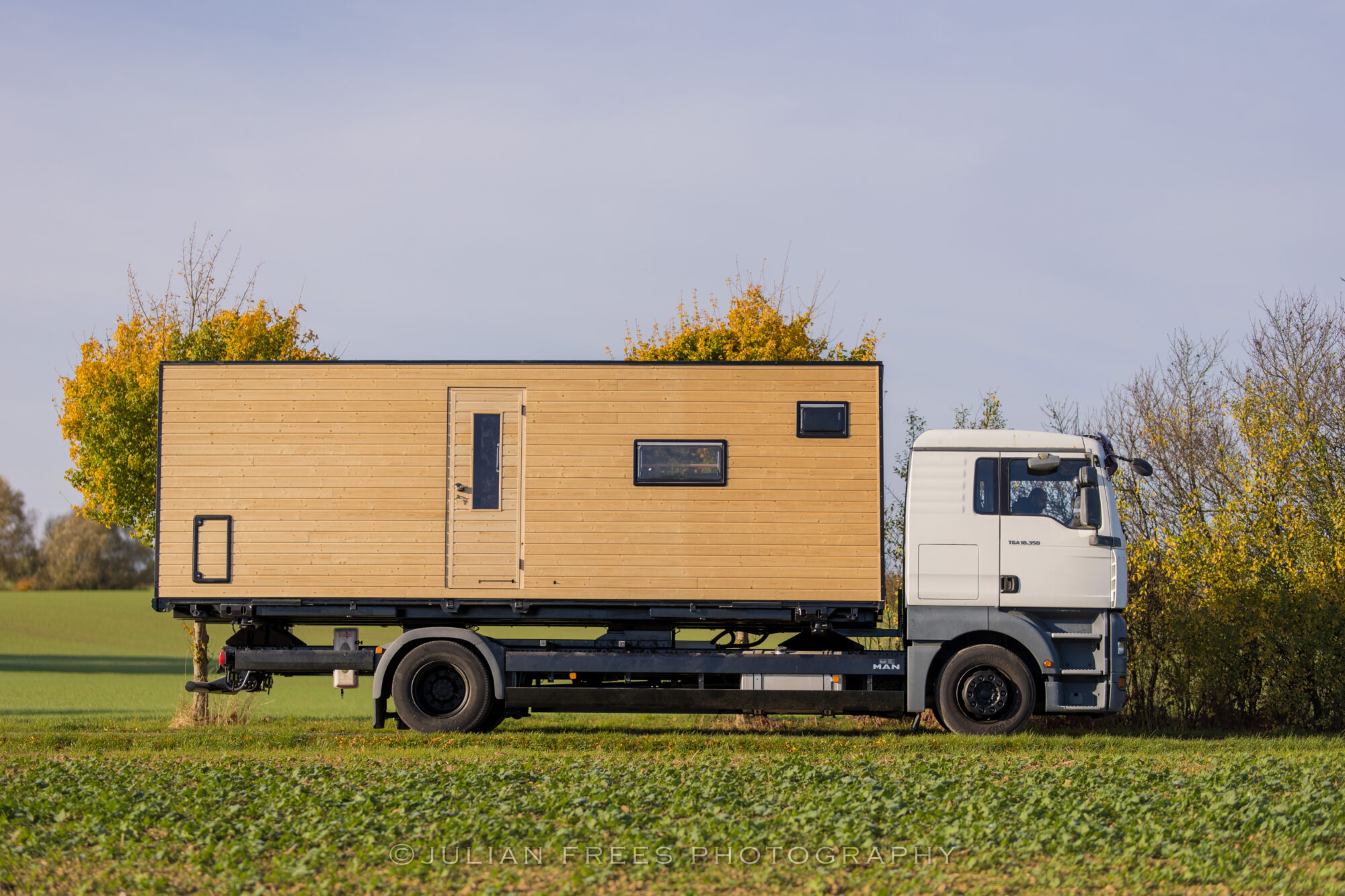 Tinyhouse auf Wechselbrücke für Expeditionsmobil, LKW, Weltreisemobil