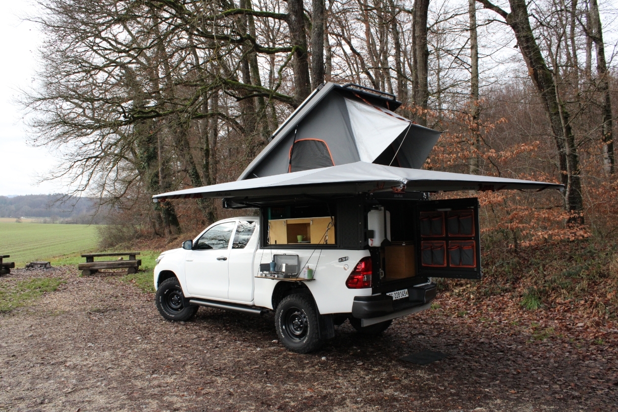 Toyota Hilux 4×4 Camper, 10 Jahre oder 185.000km Toyota Garantie