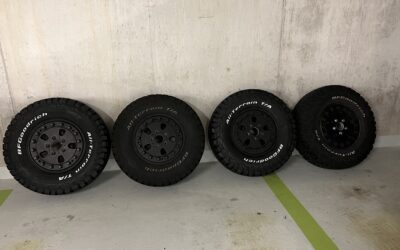 G Klasse Hutchinson Reifensatz 16 zoll mit Montagewerkzeug