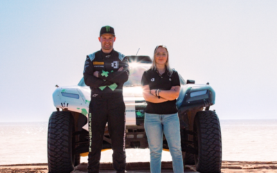 Andreas Bakkerud und Tamara Molinaro als Championship Drivers 2023