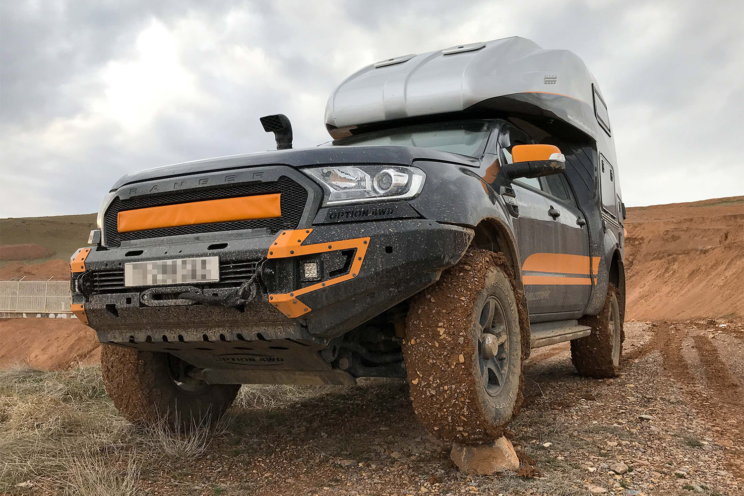 Ford Ranger Widltrak, Expeditionsfahrzeug mit integrierter Zelle