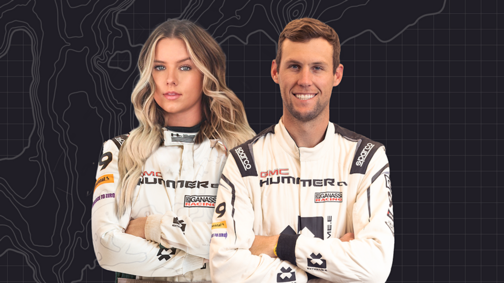 Amanda-Sorensen-und-RJ-Anderson-f-r-Team-No-99-GMC-HUMMER-EV