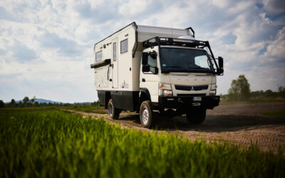 Expeditionsfahrzeug: Mitsubishi Fuso Canter 4×4 mit 12-monatiger Garantie