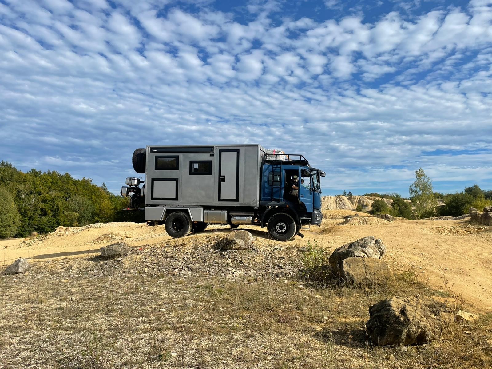 Mercedes-Benz Atego 4×4 mit exklusiver Wohnkabine