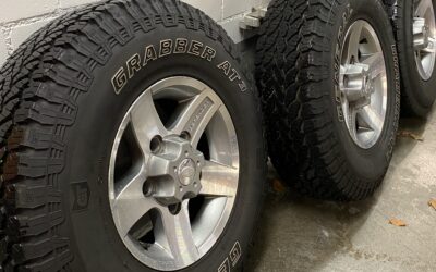 5x Original Land Rover Defender SVX 16″