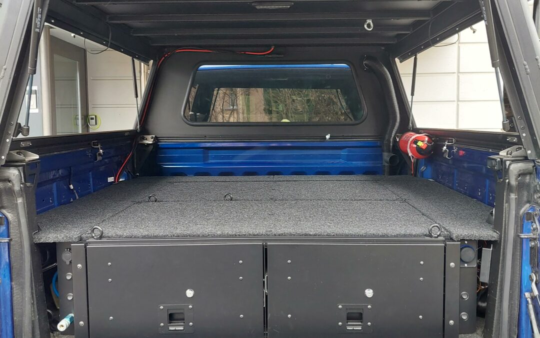 Schubladensystem von Front Runner (Ford Ranger T6 DC)