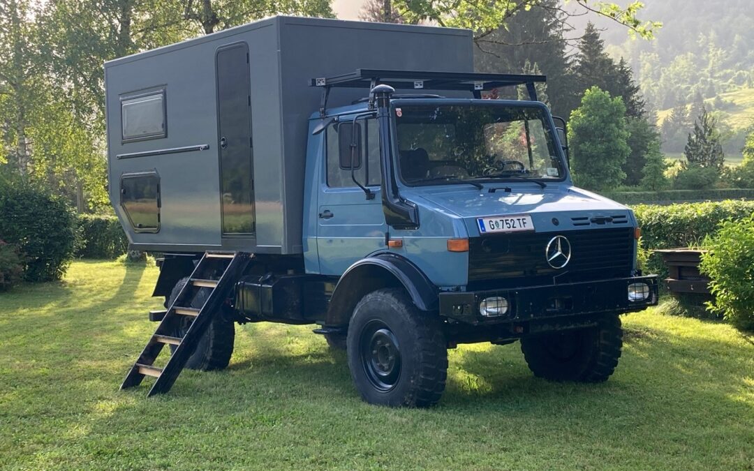 Mercedes-Benz Unimog 1300L (ex Militär) Expeditionsfahrzeug