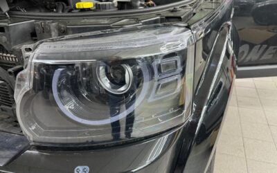 Hochleistungs LED Scheinwerfer für Land Rover Disco 4 (Facelift)