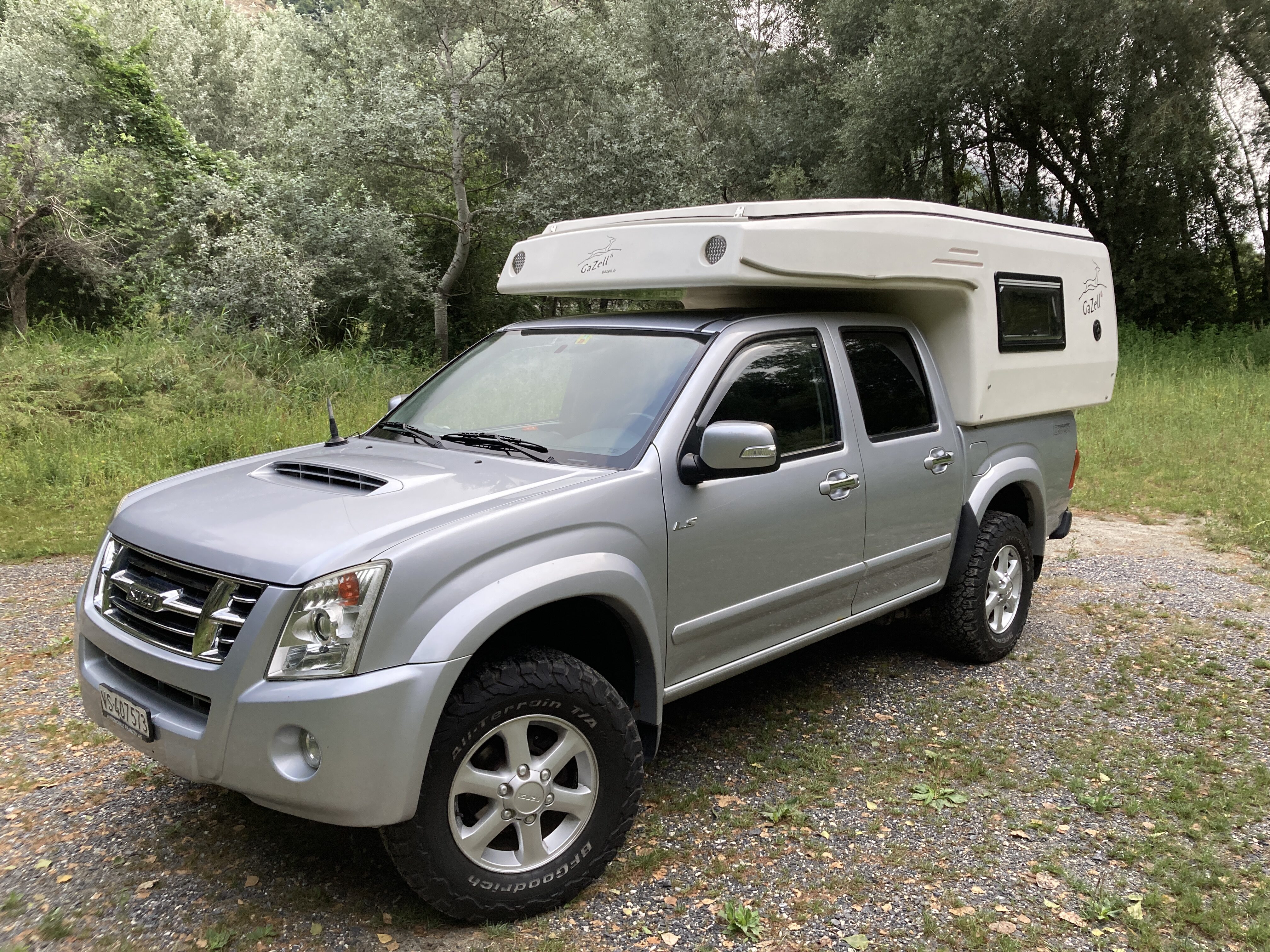 GaZell Off-Road Wohnkabine auf Isuzu D-Max