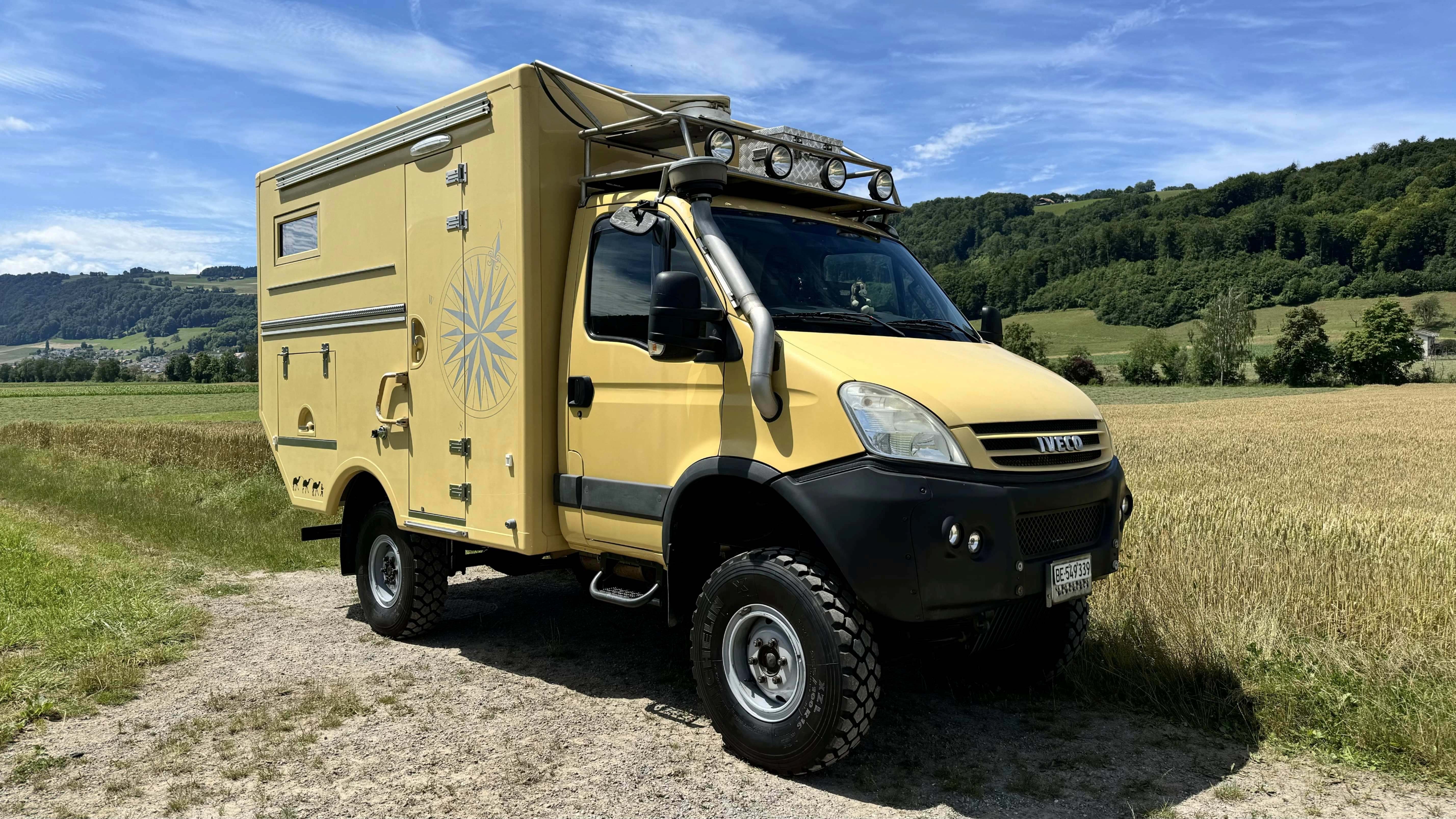 Iveco Daily 55S18W 4×4 Jg. 2009, 178’457 km reisefertig, frisch geprüft