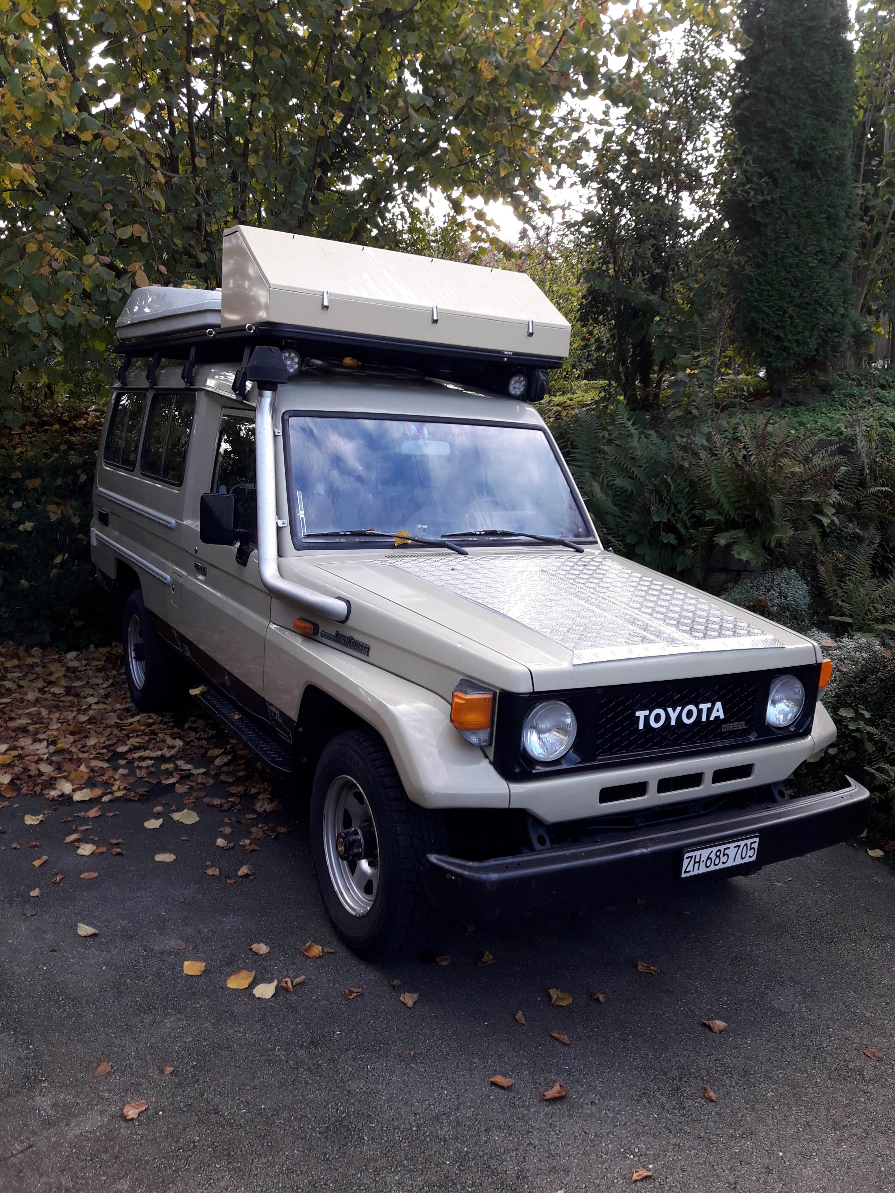 Oldi im Topzustand Land Cruiser BJ75 3B Motor Der Unverwüstliche