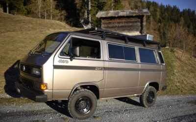 VW T3 Syncro, 2,1 WBX mit Sperre hinten