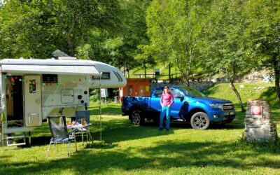 Tischer 260SD & Ford Ranger Extracab Absetzkabine und Pickup