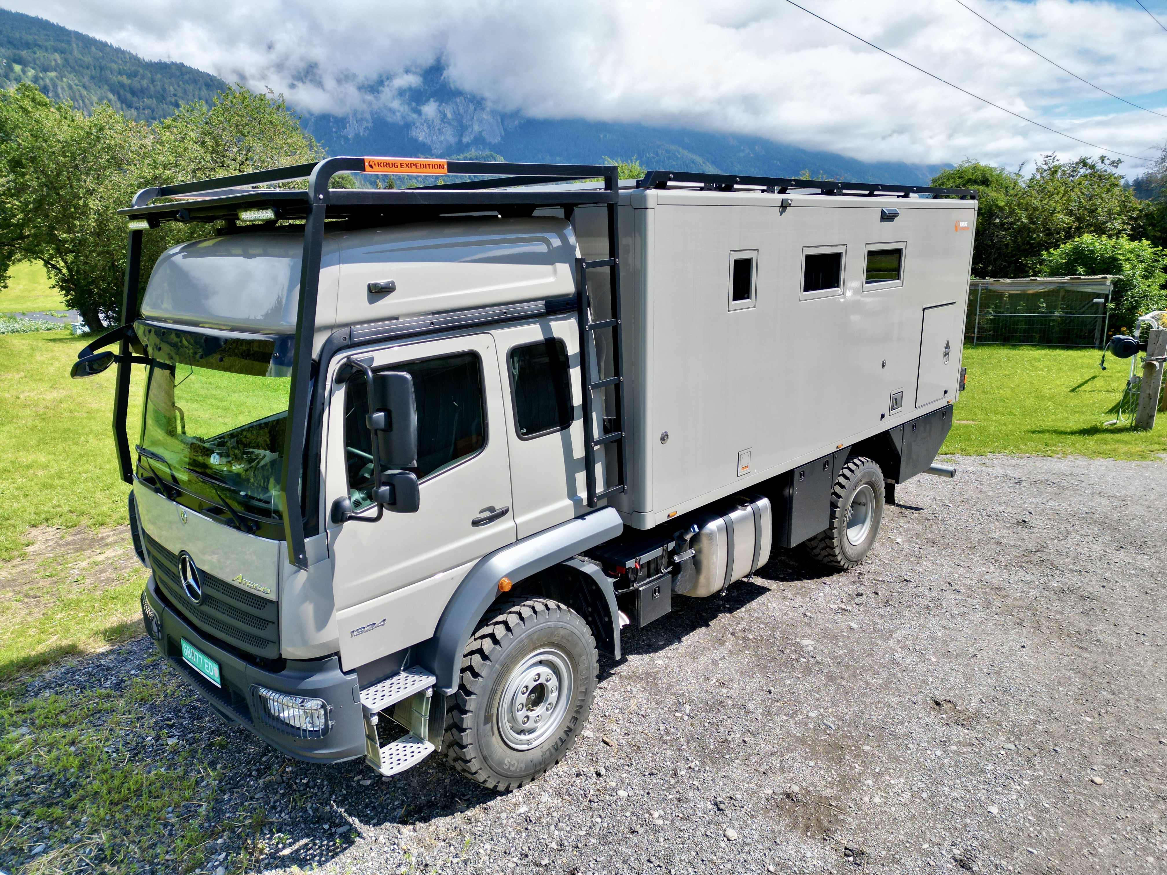 KRUG EXPEDITION Rhino XL Family – Mercedes Benz ATEGO 1324, neuwertig