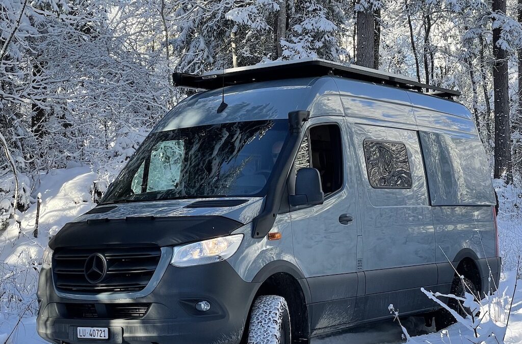 RESERVIERT – Autarker Mercedes Sprinter, Euro6, 4×4, Untersetzungsgetriebe, 2022
